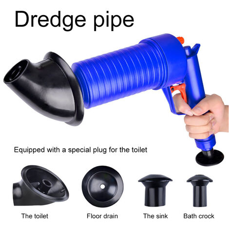 Luftpumpe Druck Rohr Plunger Ablauf Reiniger Kanalisation Waschbecken Becken Pipeline Verstopft Entferner Bad Küche Wc Reinigung Werkzeuge