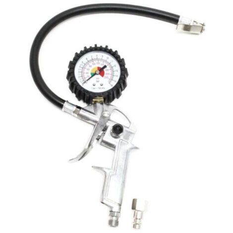 Luftpumpe, Druckluft 0–16 bar, Manometer, Luft, Autoreifen, Motorradreifen