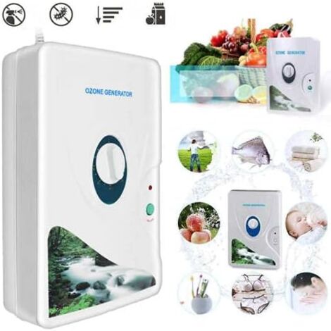 Luftreiniger Wasser Ozon Luftreiniger Ozongenerator Ozongenerator Wassersterilisator Profi Ozono-Generator mit Timer, 600 mg/h, Ozongerät für Wasser, Gemüse, Obst