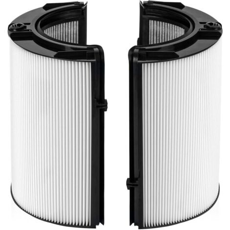 Luftreinigerfilter für Dyson HP04, TP04, DP04, PH04, HP09, TP09, HP07, TP07, PH03, PH01, H13 HEPA-Ersatzfilter für Dyson Luftreiniger. Hocheffiziente Aktivkohle.