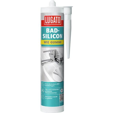 Lugato Wie Gummi Bad-Silicon 310ml Granitgrau