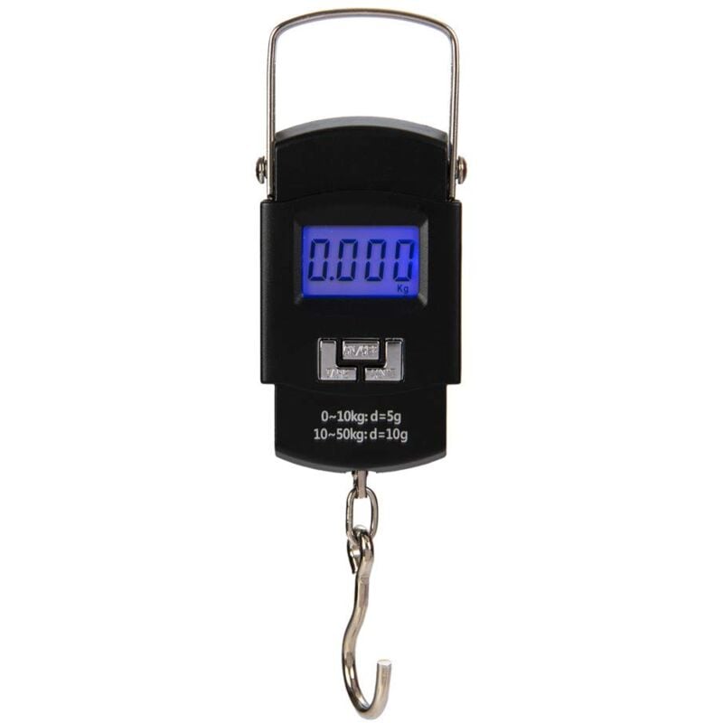 Luggage Scale 50kg Portable Digital Fishing Scale Weighing Scale for Fishing, Weighing Suitcase, Travel, Home Use