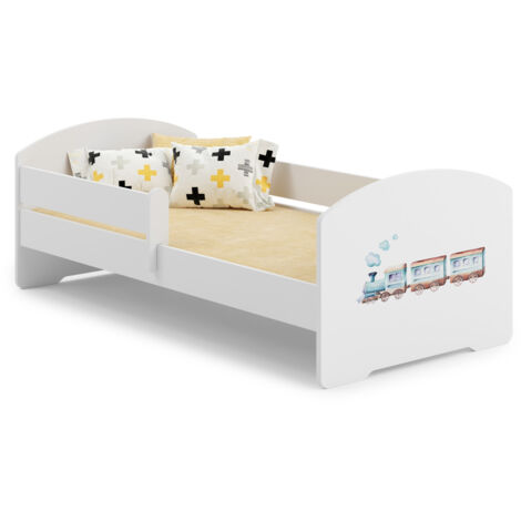 LUK lit enfant avec barrière 140x70 Poc iąg