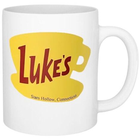Luke's Diner-Tasse, Star Hollow, Connecticut, inspiriert von Gilmore Girls, ein Geschenk für Fans