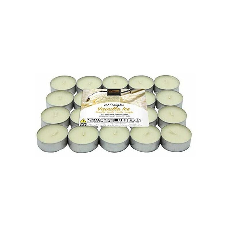 

Lumar Velas perfumadas Lumar Mini Vainilla (20 uds)