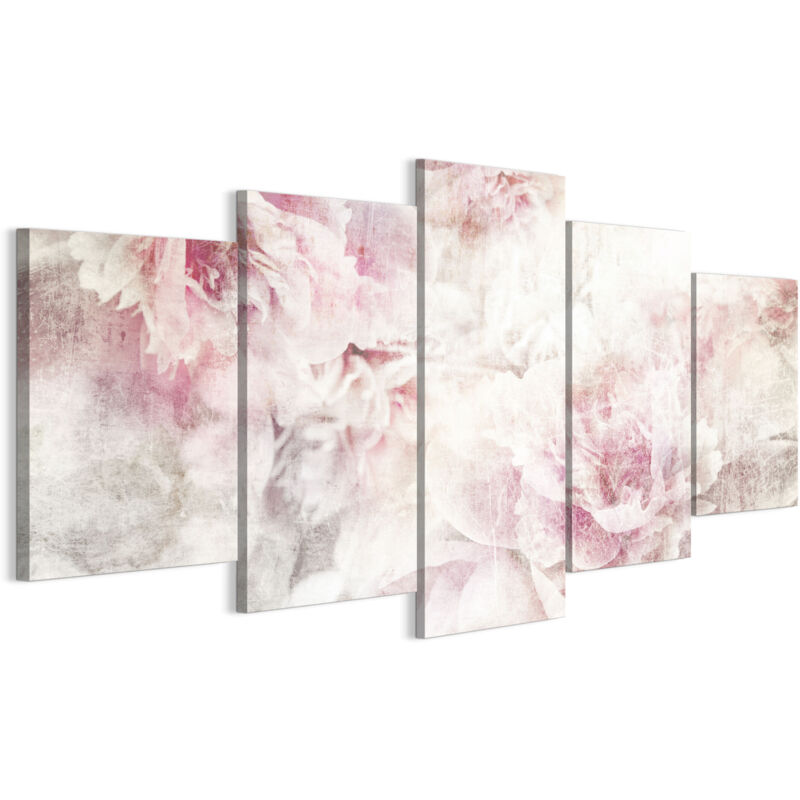LUMASOUL Tableau Decoration Murale 5 Pièces - Impression Sur Toile Motif Nature - Tableaux Cadres pour le Salon et Chambre à Coucher - Décoration