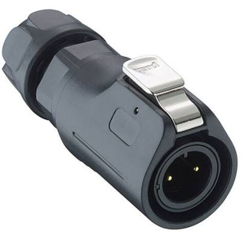 LUMBERG 0250 02 CONNECTEUR ROND MÂLE, DROIT NOMBRE TOTAL DE PÔLES: 2 1 PC(S)