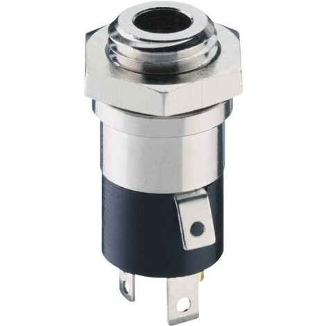 Lumberg 1502 02 Jack 3.5 mm Presa verticale Numero Poli (num): 4 Stereo Argento 1 pz.