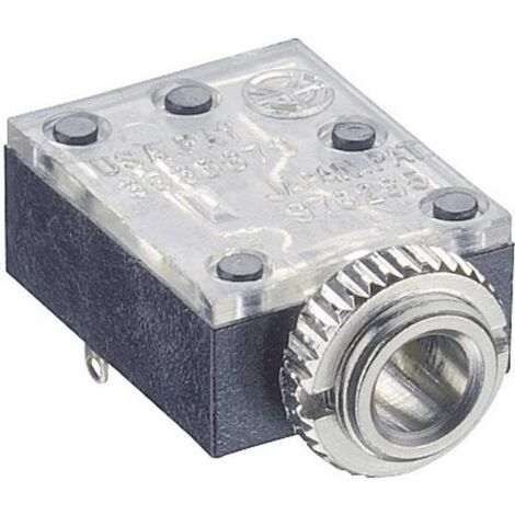 Lumberg 1503 09 Jack 3.5 mm Presa orizzontale Numero Poli (num): 3 Stereo Nero 1 pz.