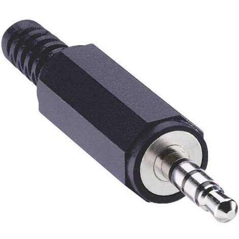 Lumberg 1532 02 Jack 3.5 mm Spina dritta Poli: 4 Stereo Nero 1 pz.