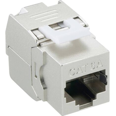Lumberg 2542 05 Accouplement modulaire, Cat. Cat. 6a, 8p8c (RJ45), version droite 167447 mâle, droit 1 pc(s) Y102193