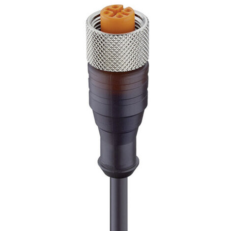 Lumberg Automation 17615-1 Sensor-/Aktor-Steckverbinder, konfektioniert M12 Buchse, gerade 5.00 m Po