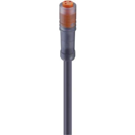 Lumberg Automation 44584-1 Connettore confezionato per sensore o attuatore M8 Presa dritta 2.00 m Numero di poli: 4 1 p
