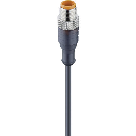 Lumberg Automation 47076-1 Sensor-/Aktor-Steckverbinder, konfektioniert M12 Stecker, gerade 2.00 m P