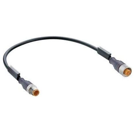Lumberg Automation RST 5-RKT 5-228/1M-1 Connettore confezionato per sensore o attuatore M12 Spina dritta, Presa dritta