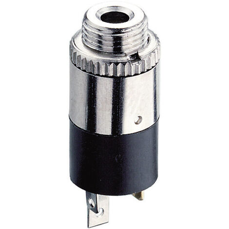 Lumberg KLB 13 Klinken-Steckverbinder 2.5 mm Buchse, Einbau vertikal Polzahl: 3 Stereo Schwarz 1 St.