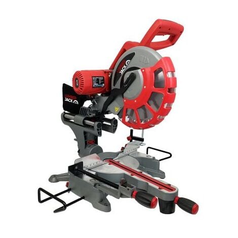 LUMBERJACK 12 Sliding Compound Mitre Saw, 305mm Double Bevel Action with 2000W Motor 240V, 45 Degree Bevel 4500RPM Includes 60T Blade