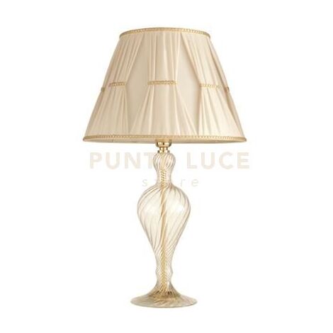 LUME GRANDE ROXANNE 1 LUCE ATTACCO E27 H.44+26CM D.40CM