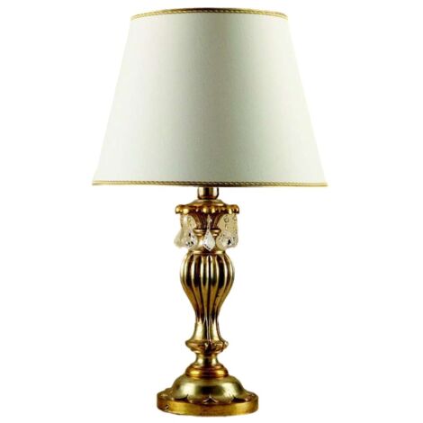 Lume In Legno Classico Argento Mecca Con Paralume 1 Luce Fagiano