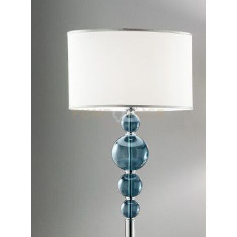 LUME PICCOLO TEBE OTTANIO  E CROMO 1 LUCE ATTACCO E14 D.25CM