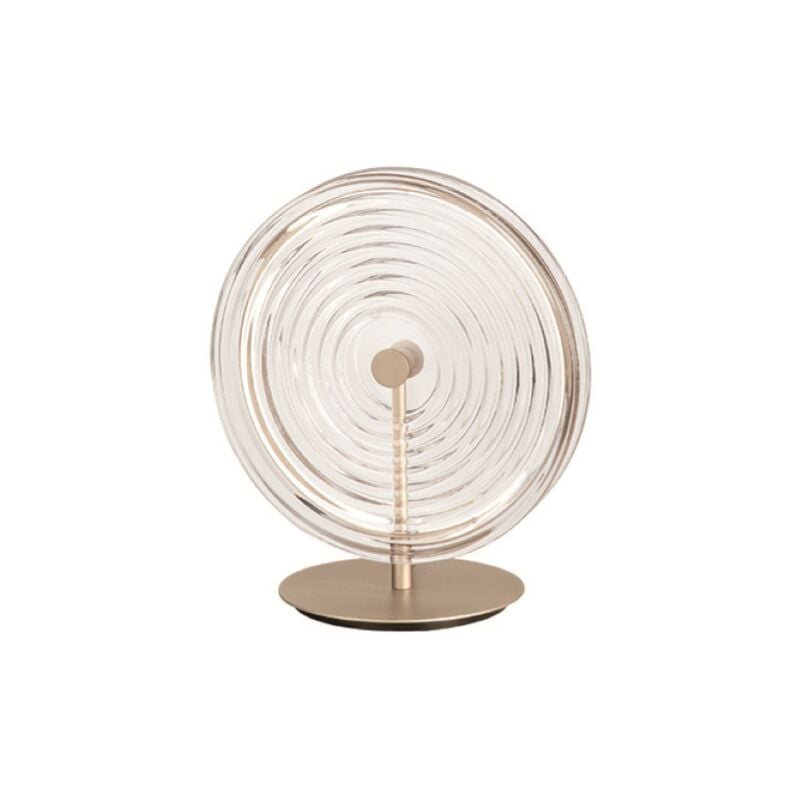 Lumetto led da tavolo jokey in metallo e vetro