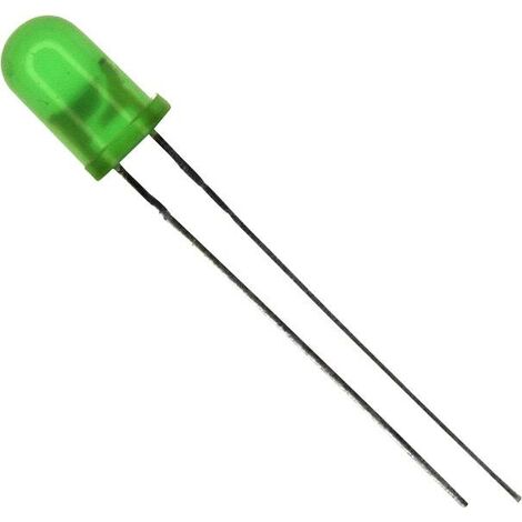 LUMEX SSL-LX5093GD-12V LED vert rond 5 mm 20 mcd 60 ° 12 mA 12 V V990551