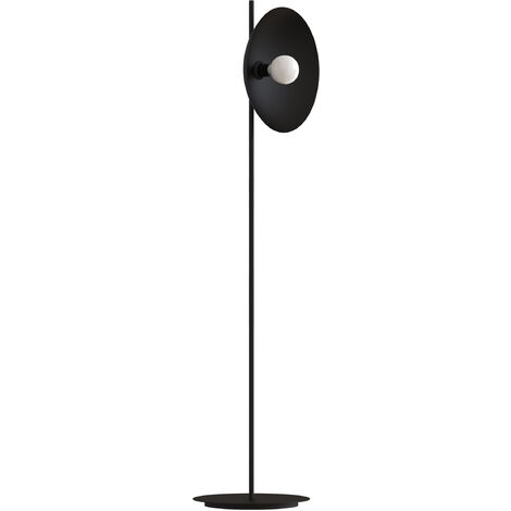 LUMICOM  CASSINI Piantana, 1XE27, max 42W, metallo, nero opaco, D40cm H160cm