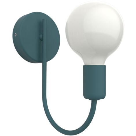 LUMICOM  CLASSIC Applique, 1XE27, max 42W, metallo, blu mediterraneo, H30cm