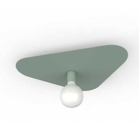 LUMICOM CLOUD Plafoniera, 1XE27, max 42W, metallo, iceberg green, 50x42cm