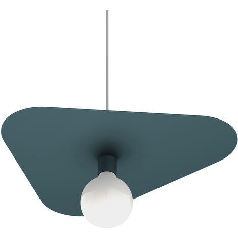 LUMICOM CLOUD Suspension, 1XE27, max 42W, métal, bleu méditerranéen, 50x42cm Bleu Méditerranéen