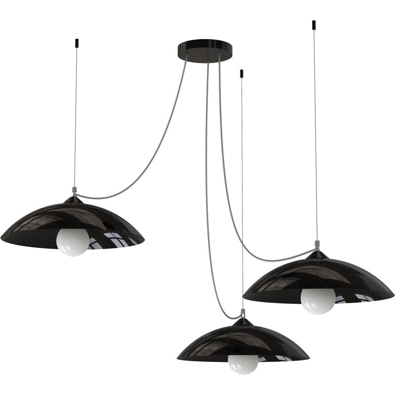 Dream Sospensione, 3X E27, max 42W, metallo, nero
