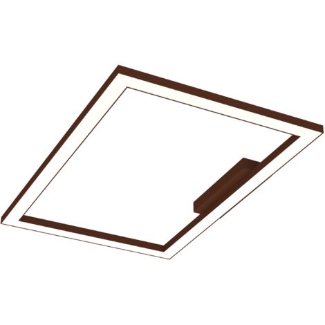 LUMICOM  FLOOR Plafoniera, STRIP LED, 38W/m, 3000K, metallo, corten, 40x60cm