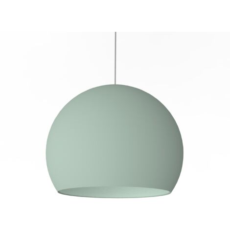 LUMICOM  JOE Sospensione, 1X E27, max 42W, metallo, verde iceberg, D.40cm
