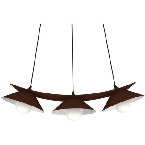 LUMICOM - Miller Pendelleuchte X 3 Blatt Corten
