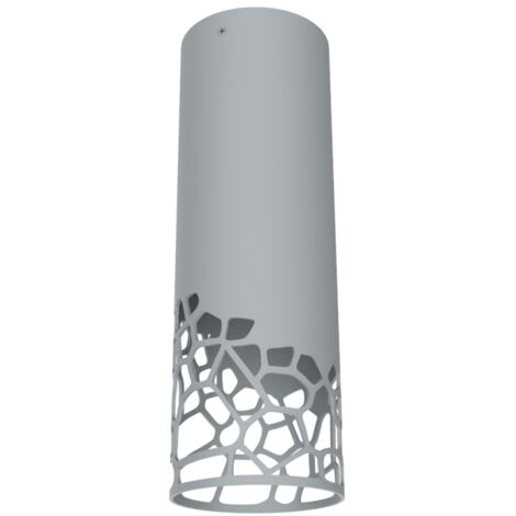 LUMICOM  ORGANIC Plafoniera, 1X E27, max 42W, metallo, grigio, H.30cm