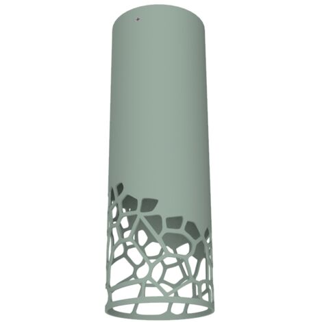 LUMICOM ORGANIC Plafoniera, 1X E27, max 42W, metallo, verde iceberg, H.30cm