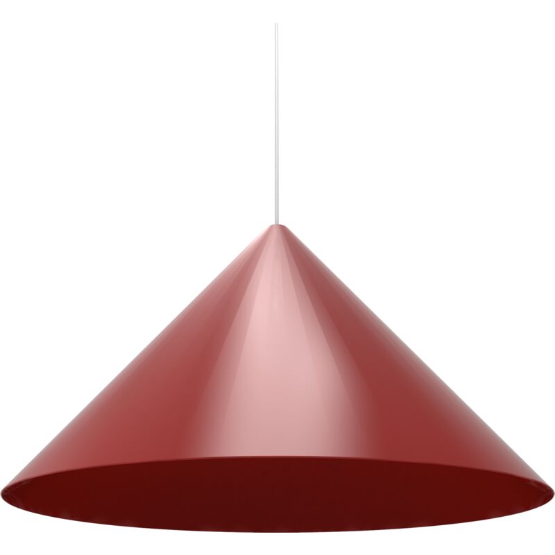 Image of Lumicom - pinocchio Sospensione, 1X E27, max 42W, metallo, rosso lucido, D.50cm