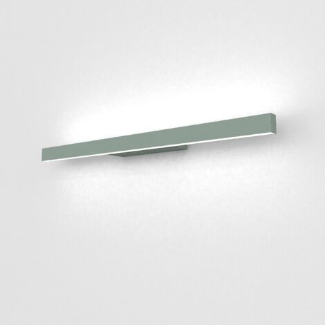 LUMICOM  RIFT Applique M, STRIP LED, 20W/m, 3000K, metallo, verde iceberg, L.60