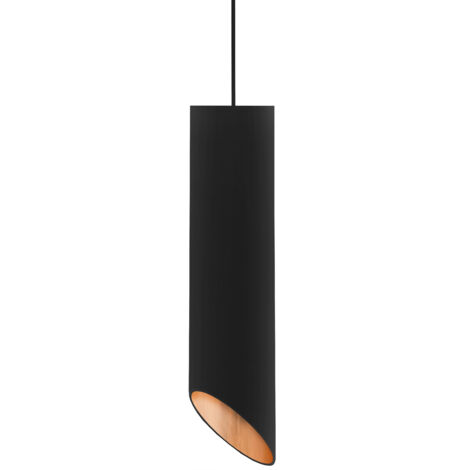 LUMICOM - Rond Coupé Pendelleuchte H35 Schwarz Blatt