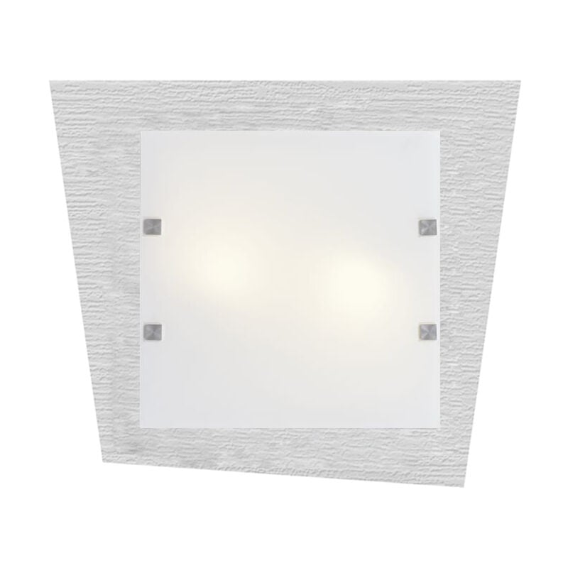 Image of LUMICOM SKINNY Plafoniera, LED INTEGRATO, 30W, 4000K, metallo, grigio, L55x50cm