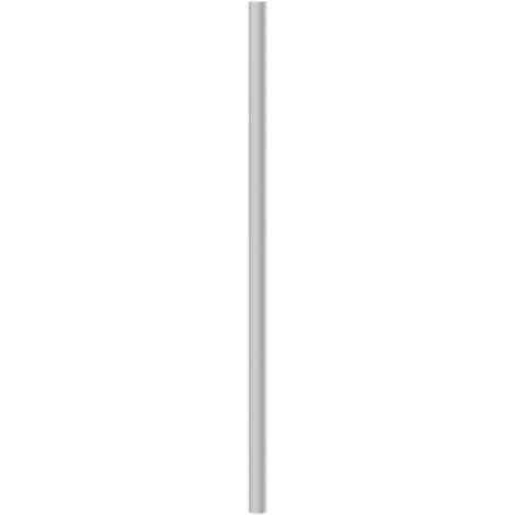 LUMICOM  STELO 1X Plafonnier, LED INTÉGRÉE, 4.2W, 4000K, métal, blanc mat, H.60cm 2.5 Blanc - RAL 9016