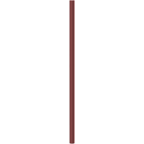 LUMICOM STELO 1X Plafonnier, LED INTÉGRÉE, 4.2W, 4000K, métal, rouge cowhide, H.60cm 2.5 Cowhide Rouge - RAL 19-1533 TCX