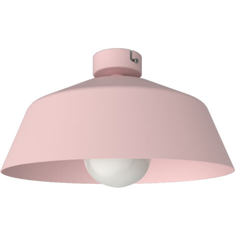 LUMICOM  TOKYO Plafoniera, 1xE27, max 42W, metallo, rosa, D.35cm