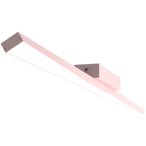 LUMICOM  TORX 1X Plafoniera, STRIP LED, 17.4W/m, 4000K, metallo, rosa, L100cm