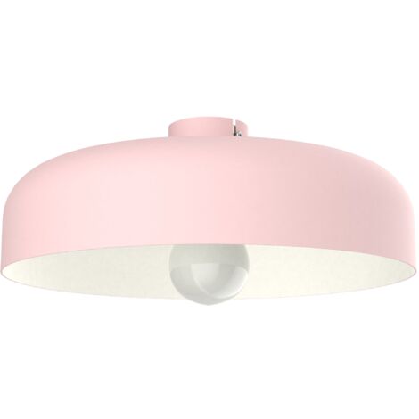 LUMICOM  TUZZI Plafoniera, 1xE27, max 42W, metallo, rosa/bianco, D.40cm