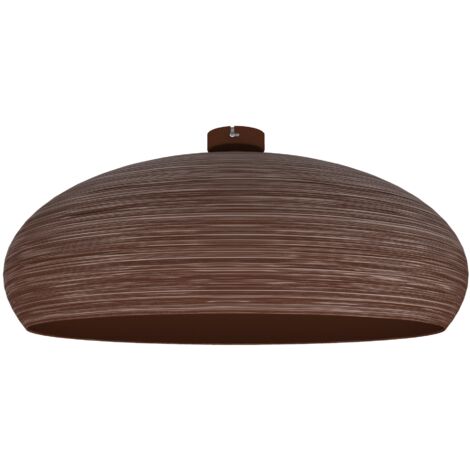 LUMICOM  UFO Plafoniera, 1xE27, max 42W, metallo, corten, D.60cm