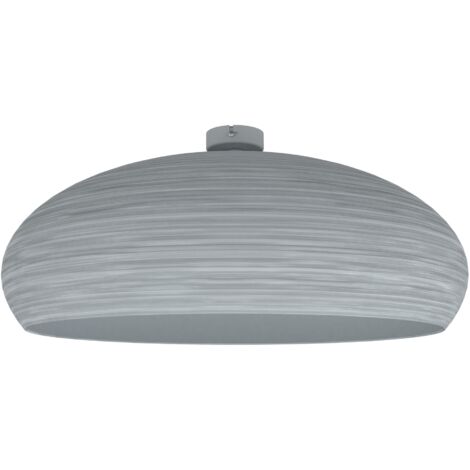 LUMICOM  UFO Plafoniera, 1xE27, max 42W, metallo, grigio, D.60cm