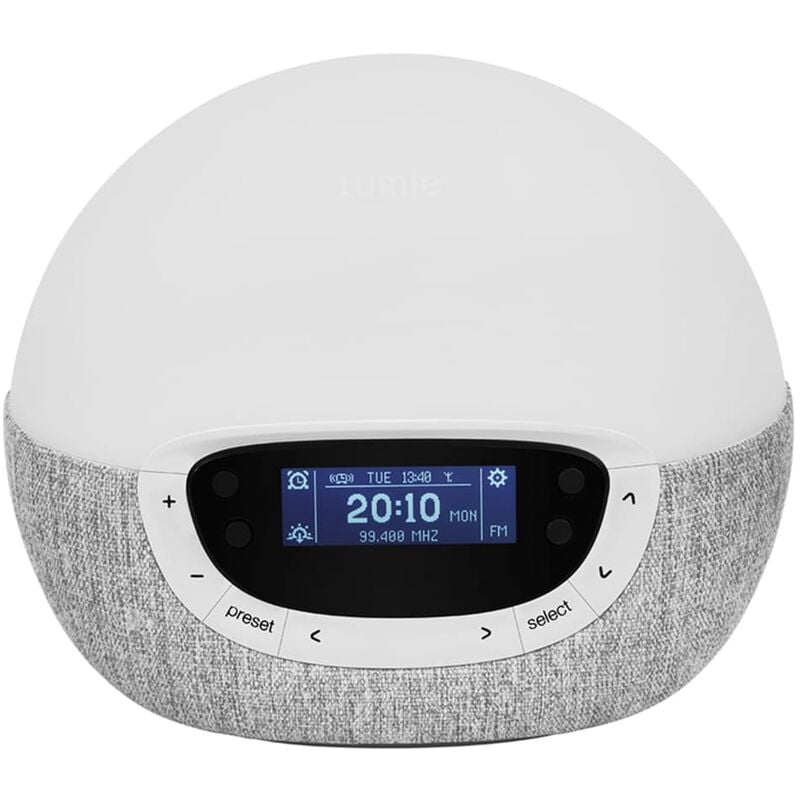 

Lumie Lámpara despertador Bodyclock Shine 300 blanco y gris - Multicolor