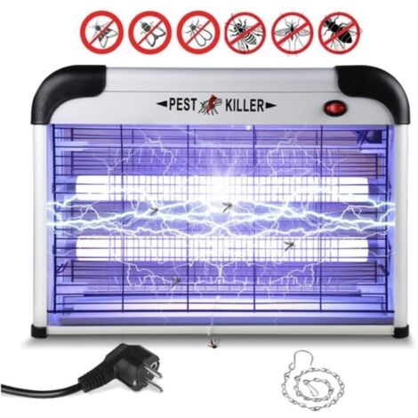 Lumière Anti Moustique INFINITOO vaveclampe UV 20W - Efficace Portée 6000 pieds carrés