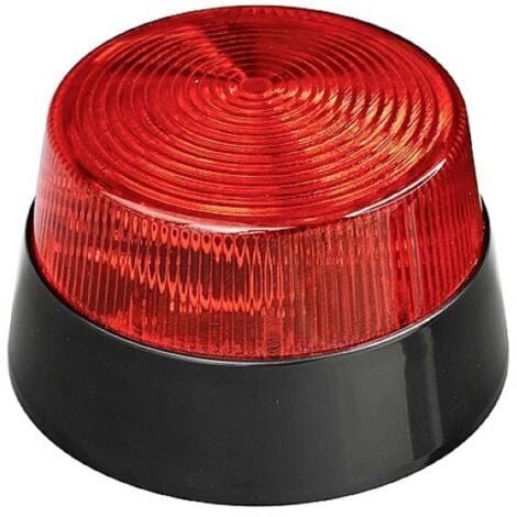 Lumière d'alarme clignotante 33134 rouge intérieure, extérieure 12 V/DC PENTATECH